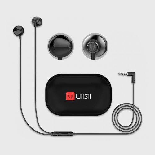 UIISII HM12 WIRED IN-EAR DEEP BASS EARPHONE WITH MIC