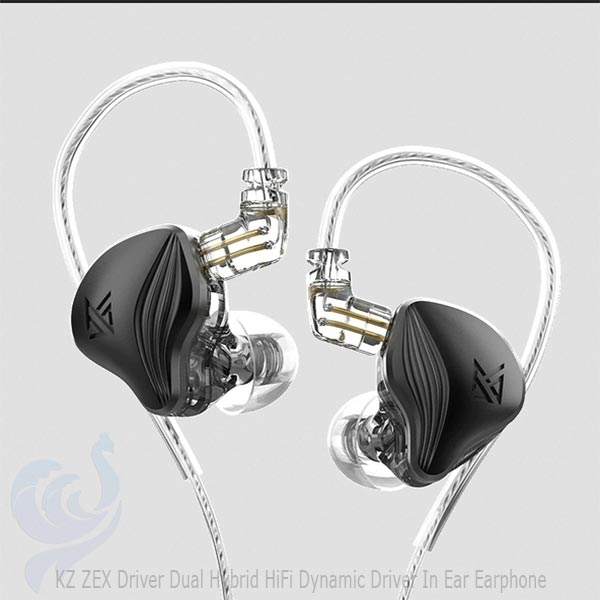KZ ZEX Driver Dual Hybrid HiFi Dynamic Driver In Ear Earphone