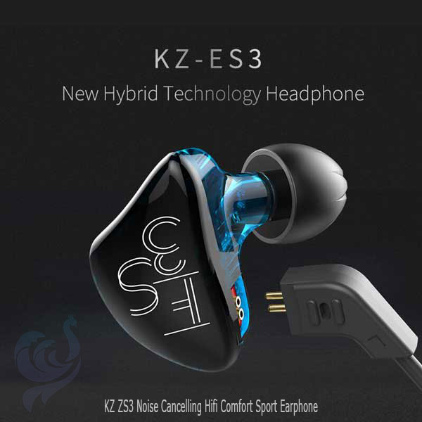 KZ ZS3 Noise Cancelling Hifi Comfort Sport In-ear Earphone