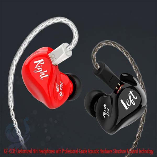 KZ-ZS3E Customized HiFi in Ear Headphones with Professional-Grade Acoustic Hardware Structure and Sound Technology