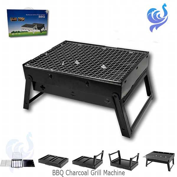 Portable BBQ Grill Machine 18 inches Charcoal