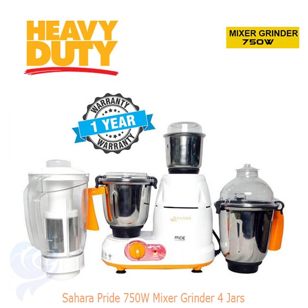 Sahara Pride 750W Mixer Grinder 4 Jars