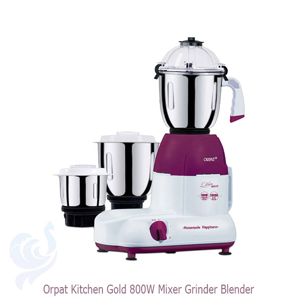 Orpat Kitchen Gold 800W Mixer Grinder Blender